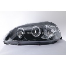 Honda Civic 96-99 Projector Head Lamp with Ring